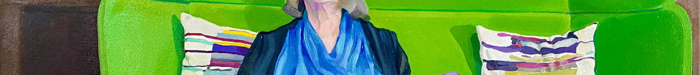 Menna Elfyn portrait by Clae Eastgate